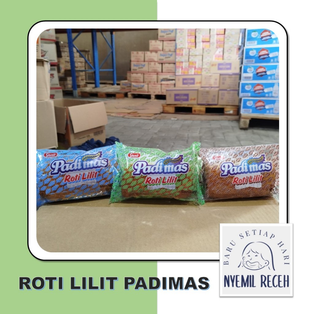 

Roti Lilit Padimas dengan pilihan rasa (Coklat, Srikaya, Vanilla) 60gr