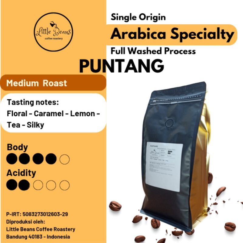 

Kopi Arabica Puntang 800gr/400gr/200gr Biji/Bubuk