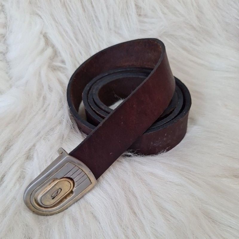 DUNHILL Ikat Pinggang Kulit Asli