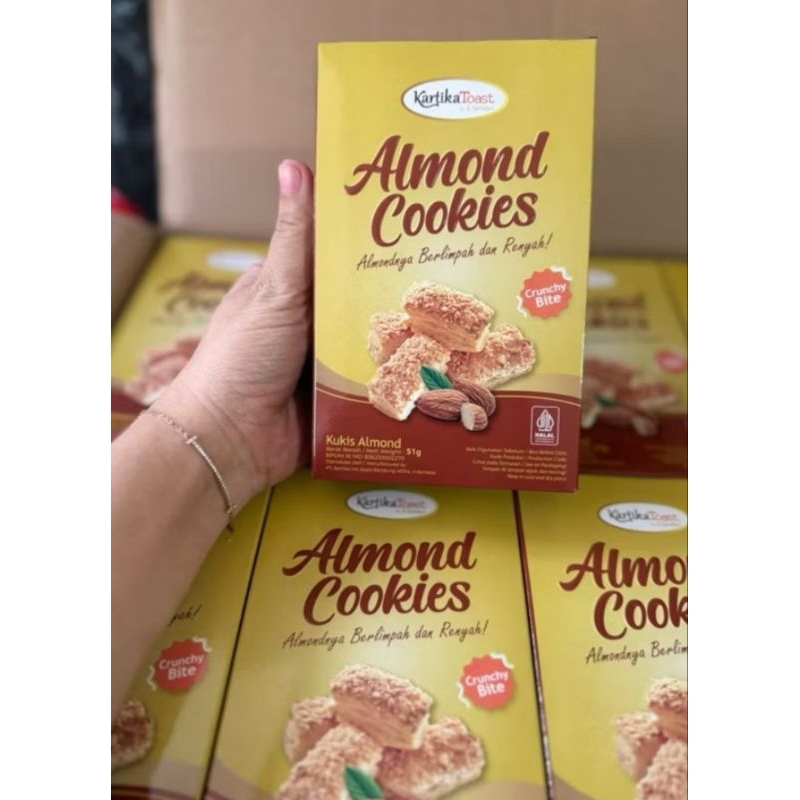 

cookies almond kartika sari 250gr