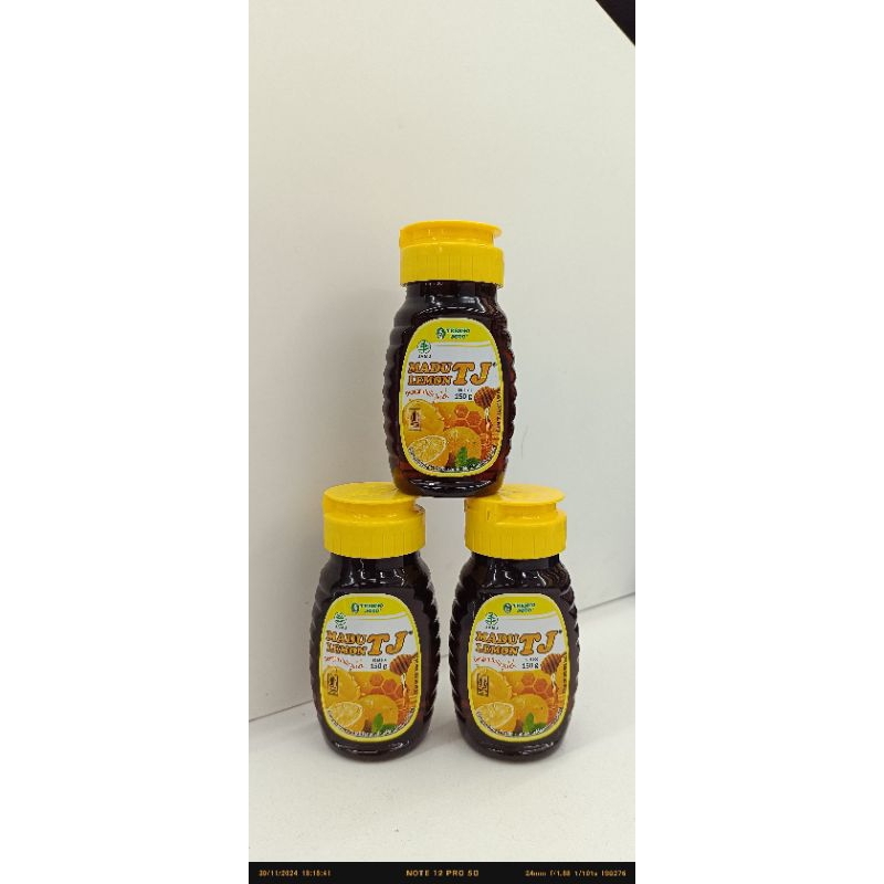 

madu TJ rasa lemon 150g new upload