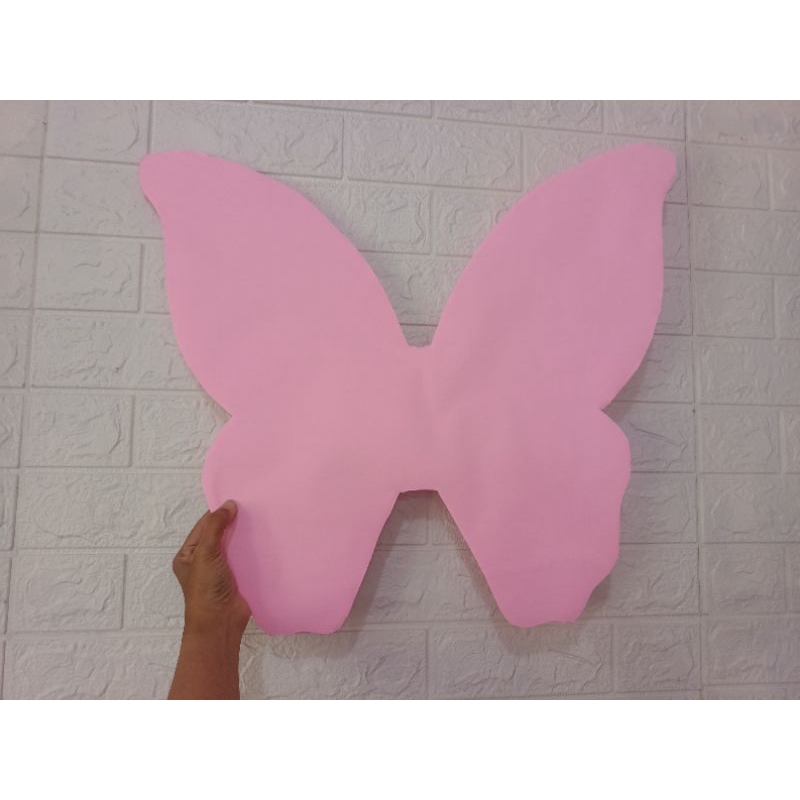 

Template-Pola Butterfly Snack kardus dilapisi karton pink
