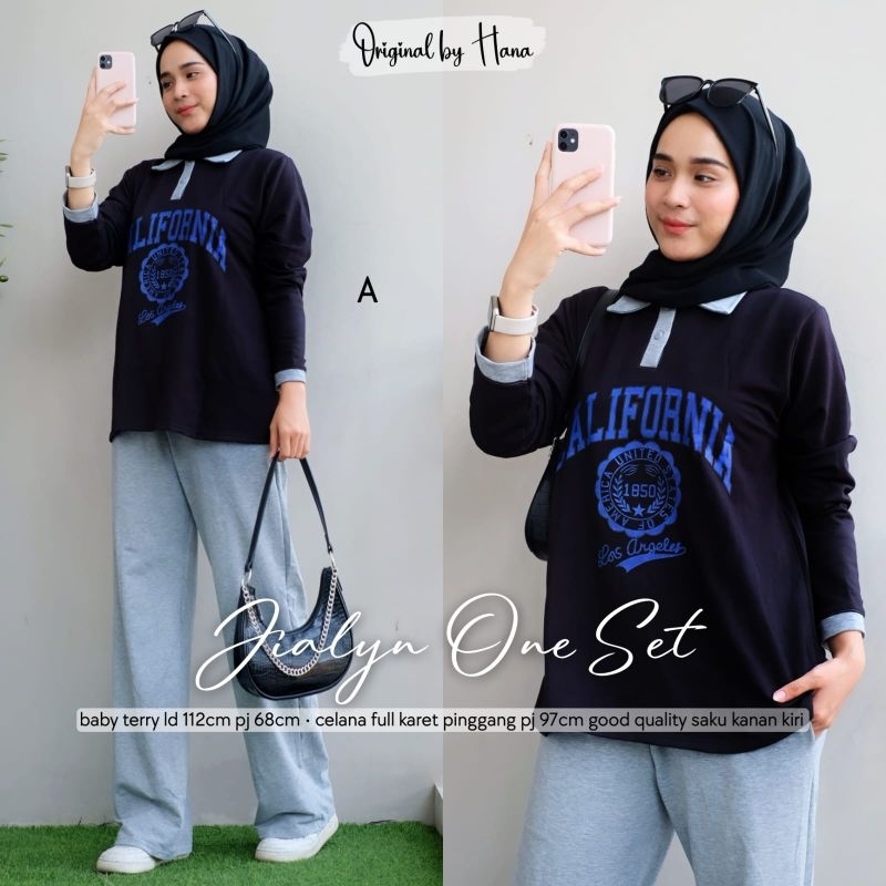mella hijab sporty olahraga set baju olahraga ori disha hoodie baju olahraga muslimah baju sepeda wa