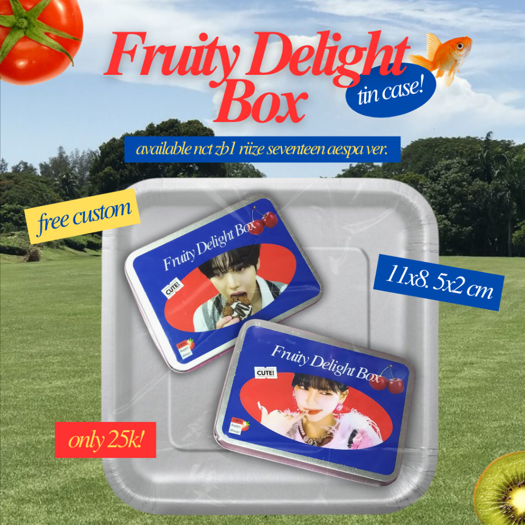 

Fruity delight box tincase!