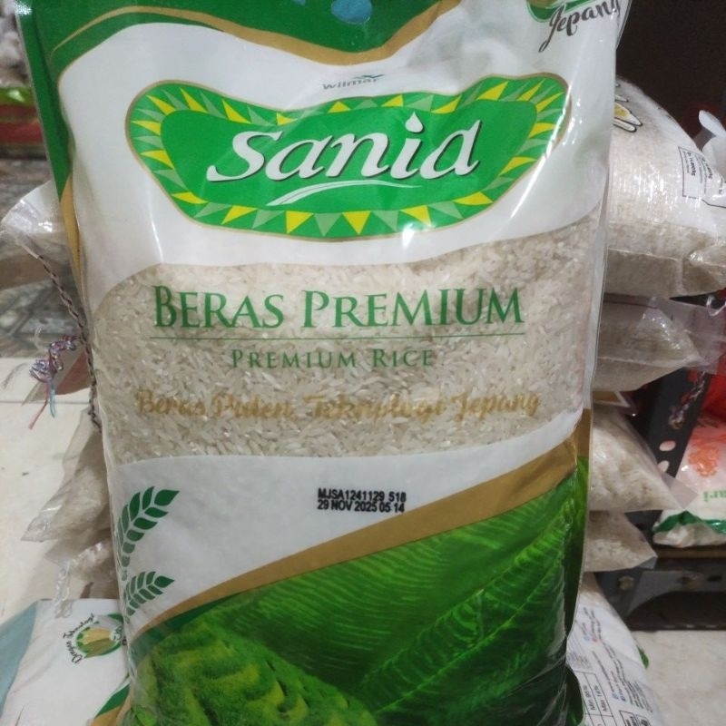 

Beras Sania Kemasan 5 kg