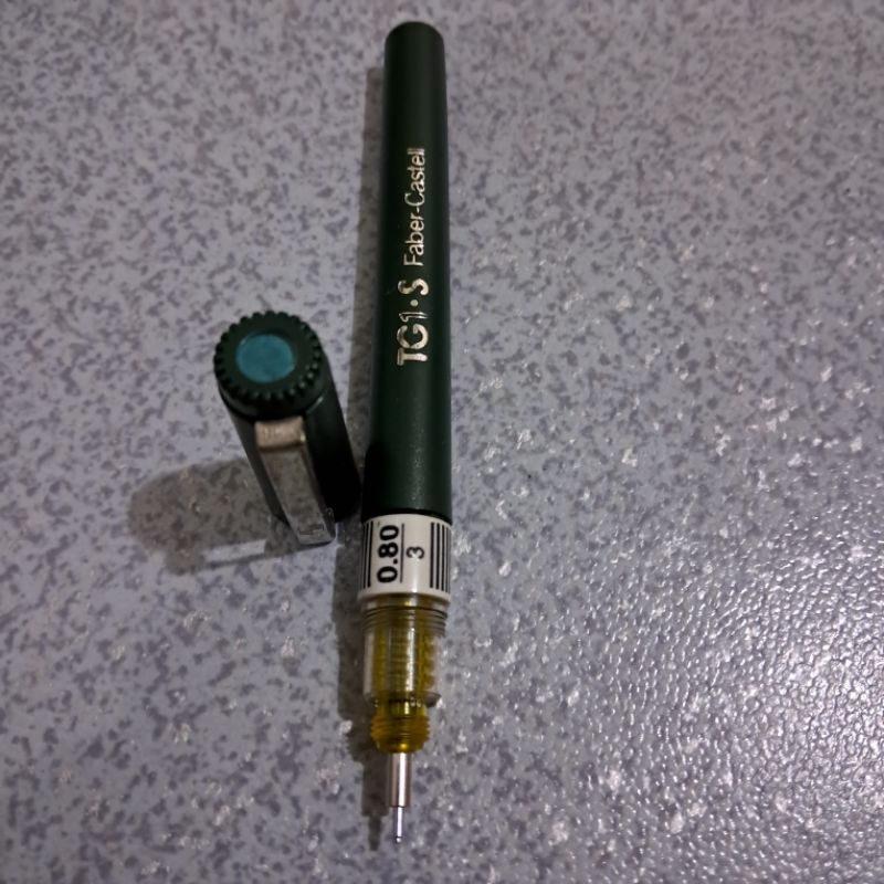 

Pulpen gambar Rapido Faber Castell Jerman 0.80 technical pen