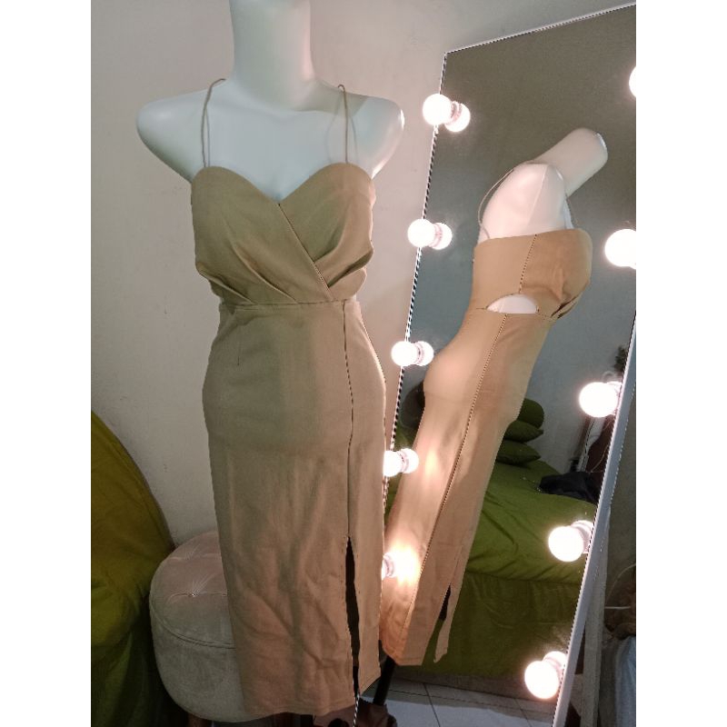 dress VB/ dress midi/dress bodycon/dress sexy/bust 86-96/length 100