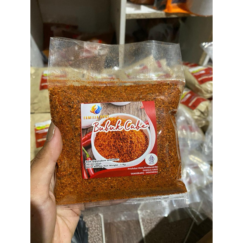 

BUBUK CABE KASAR ISI 1KG SUPER PEDAS