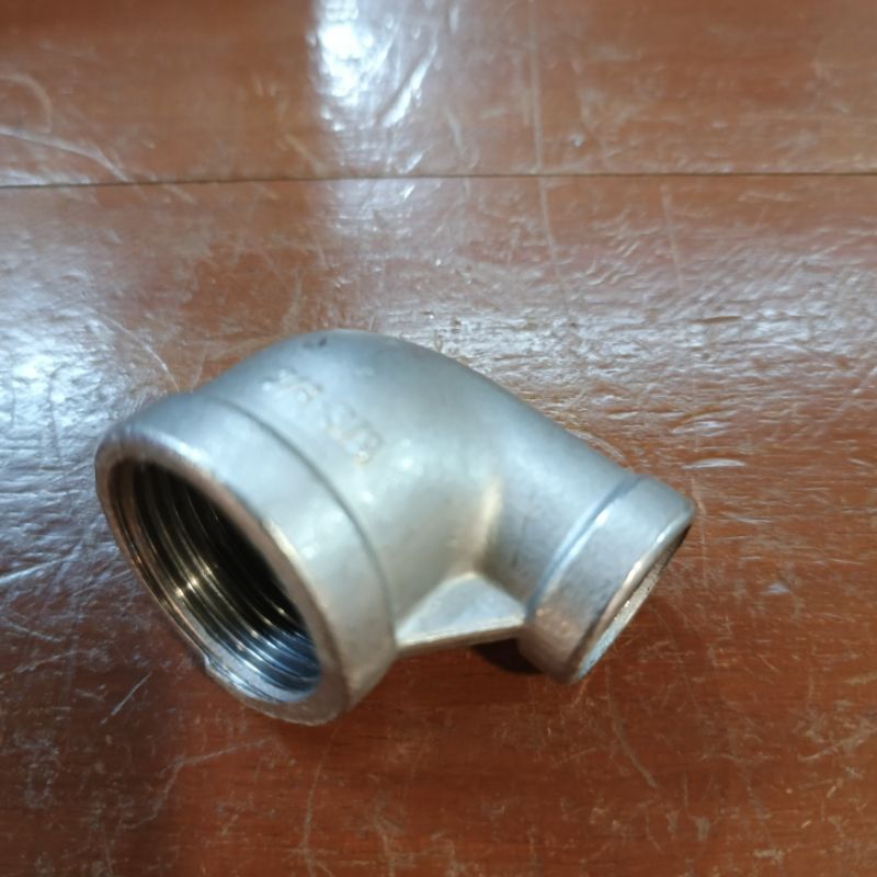 Elbow Reducer / Vlok Sock elbow 2" x 1" Inch Stainless 304