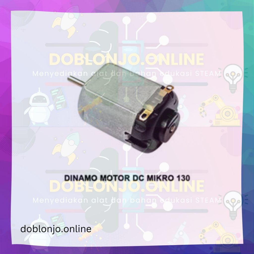 Dinamo Motor DC Mini 130 Untuk Robot Tamiya DIY Kipas Angin