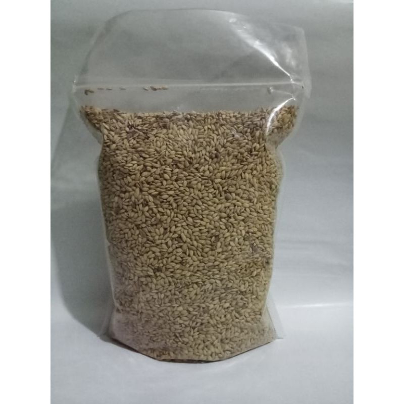 GABAH BANGKOK KEMASAN 500GR PAKAN MAKANAN BURUNG AYAM MERPATI