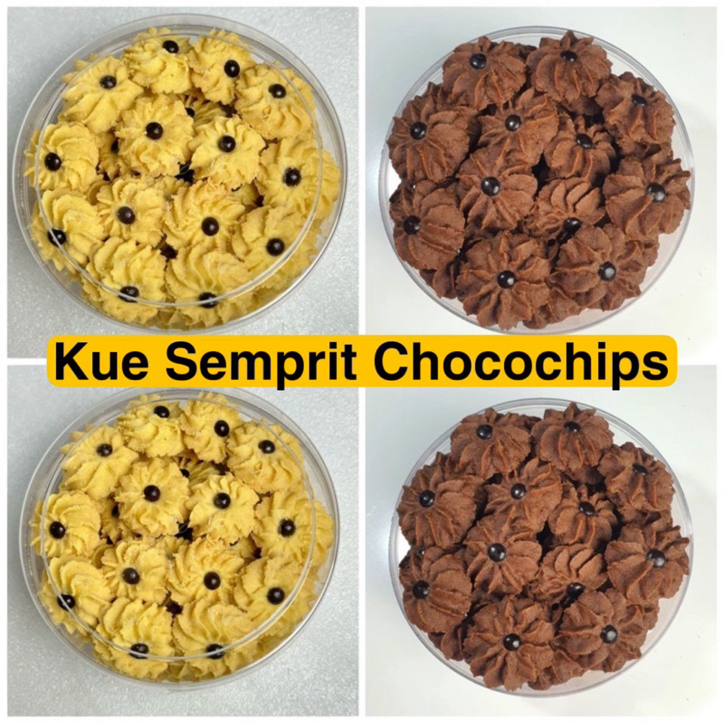 

DM - Kue Kering Semprit Chocochips Gurih Renyah / Cookies Terenak