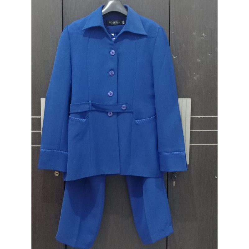 Setelan baju dan celana panjang kerja wanita second