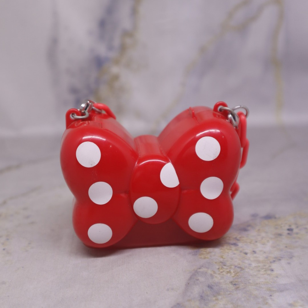 Minnie Ribbon Mini Snack Case Tokyo disneyland