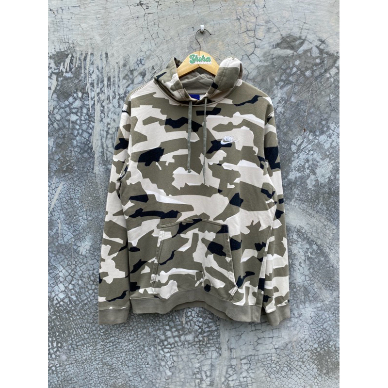 Nike Hoodie Camo second thrift