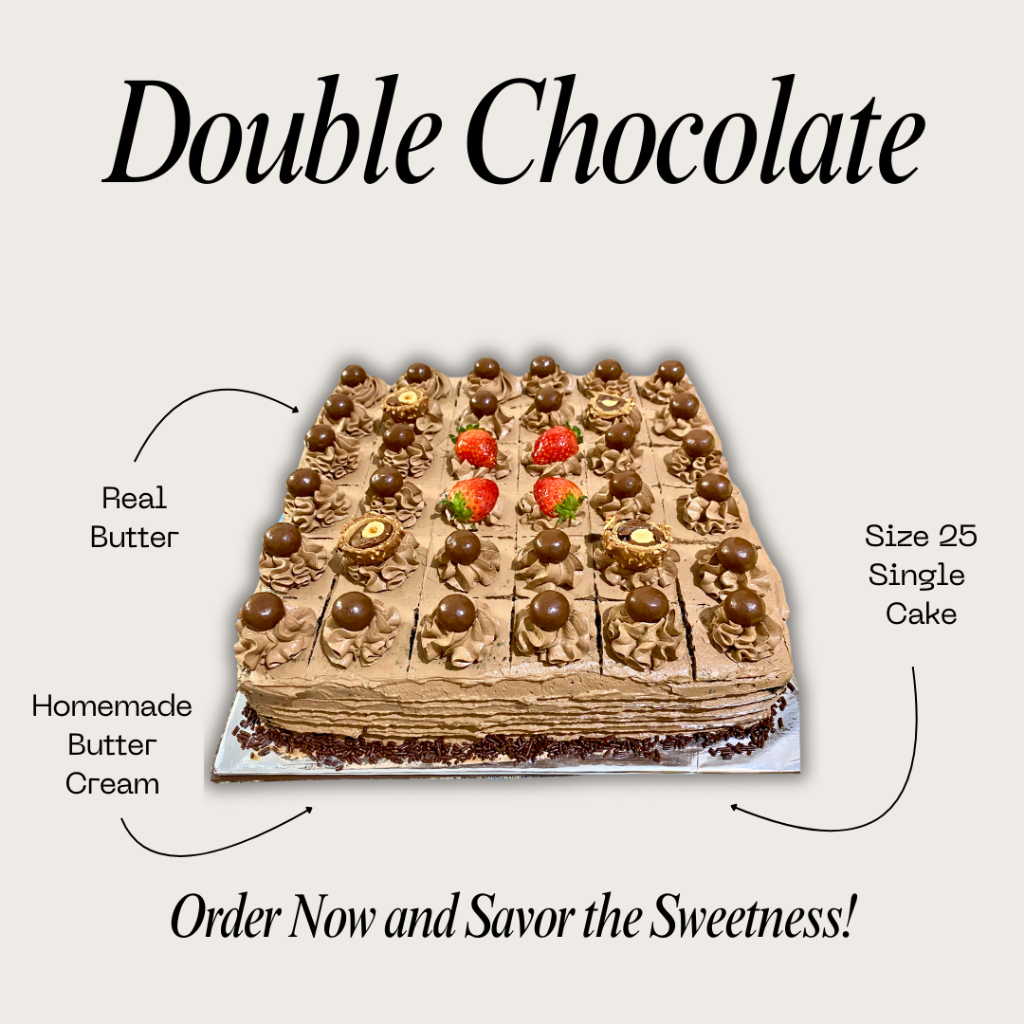 

[MADE BY ORDER] Double Chocolate Cake by Uyyuni Cake