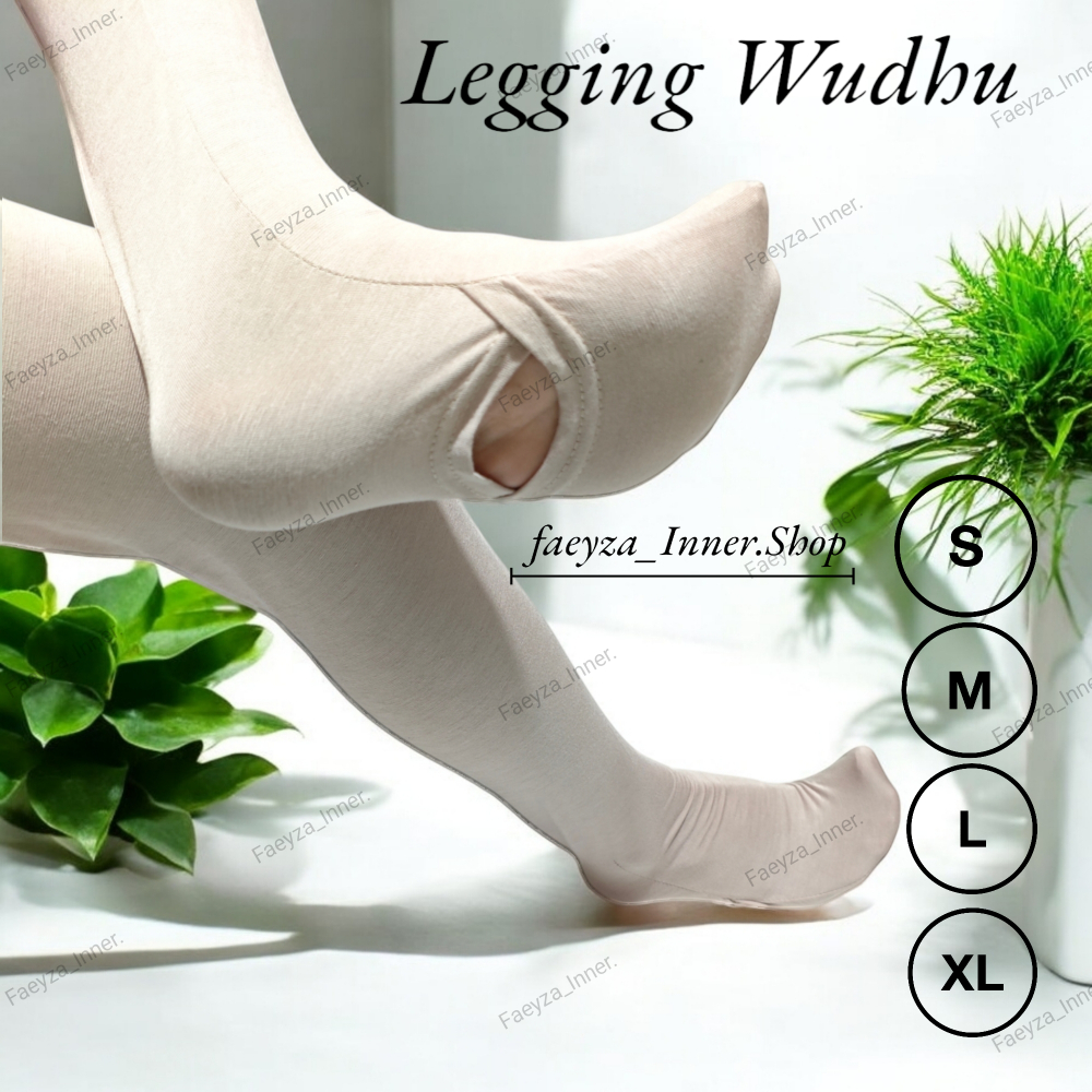 Legging Wudhu Wanita  Bahan Spandek Rayon