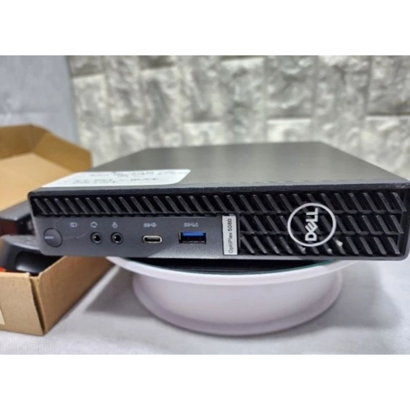 MINI PC DELL OPTIPLEX 5080 USFF GOLD G6400T RAM 16GB SSD 512GB GEN 10 MULUS