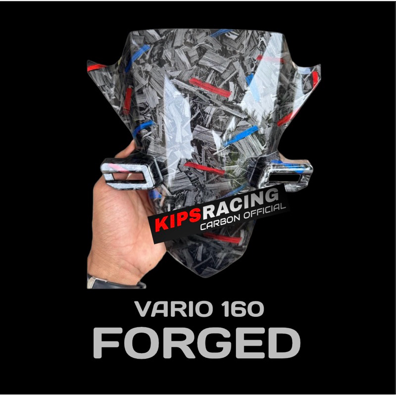 Baru Dasi Vario 160 Carbon Forged Dasi Vario 160 Carbon Forged Panel Depan Vario 160 Carbon Forged