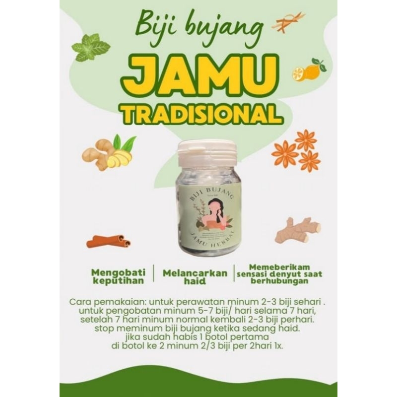 

HERBAL WELA BIJI BUJANG JAMU TRADISIONAL MANJAKANI