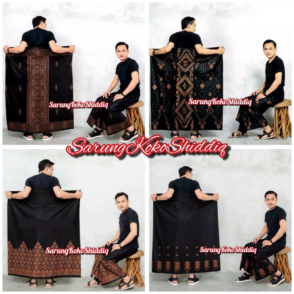 SARUNG PRIA DEWASA SARUNG MURAH BERKUALITAS TINGGI Sarung Koko Shiddiq