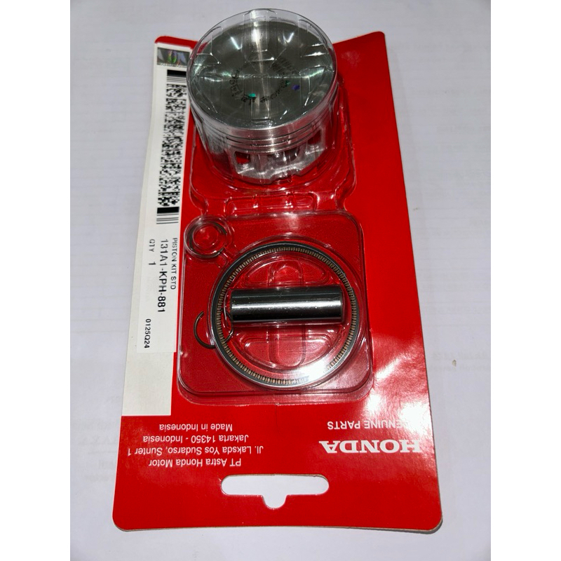 PISTON KIT KARISMA SUPRA FIT NEW REVO SIZE STD ORI - AHM