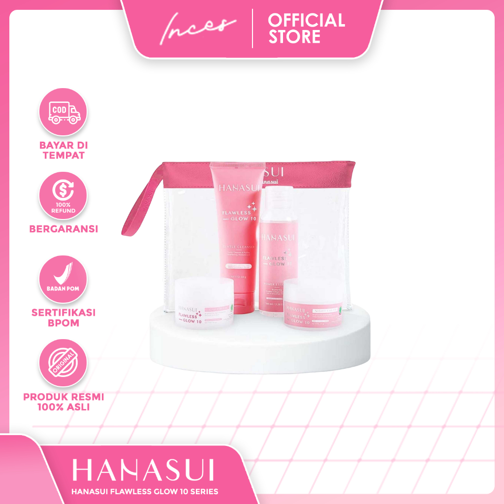 INCES - HANASUI FLAWLESS GLOW 10 SERIES