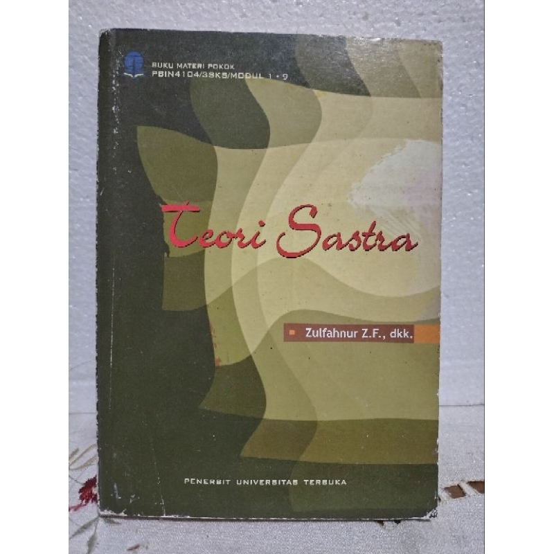Buku Teori Sastra by Dra. Zulfahnur Z. F., M.Pd.