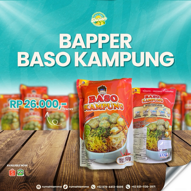 

Bakso kampung Bapper