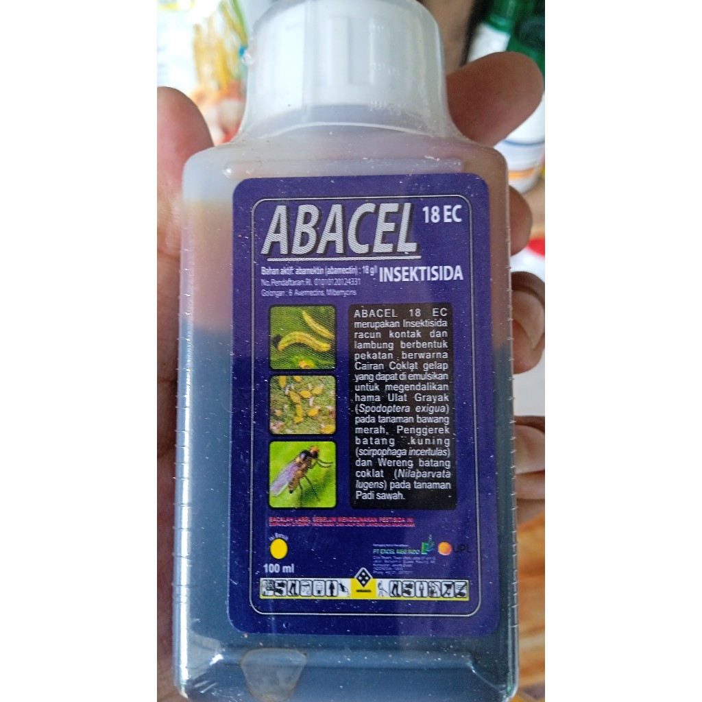 ABACEL Insektisida 18 EC Bahan Aktif Abamektin 18 EC