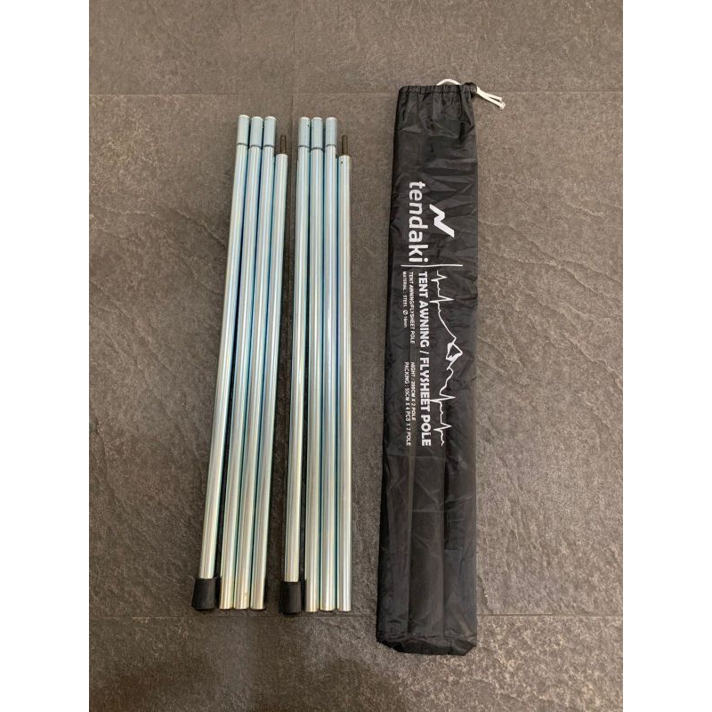 tiang flysheet tendaki tent awning tendaki flysheet pole tendaki