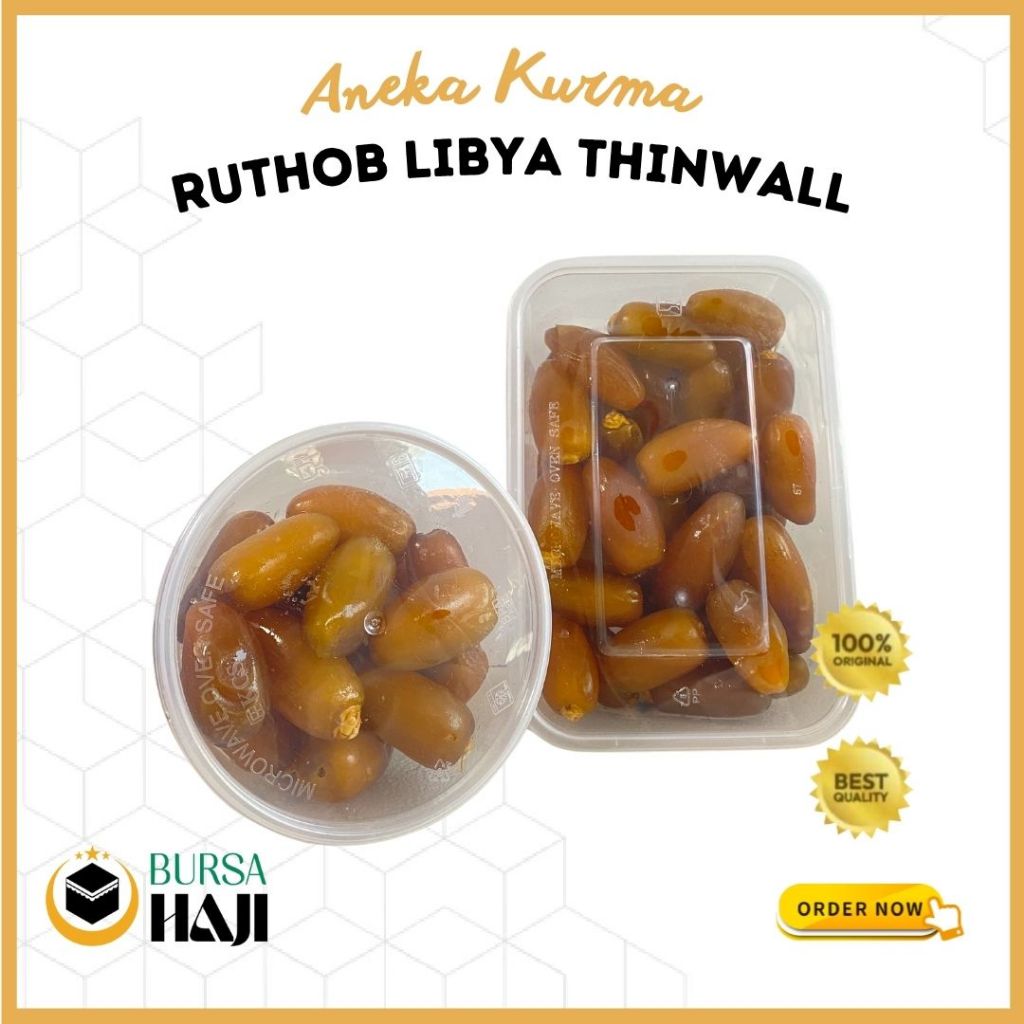 

Kurma Korma Ruthob Ruthab Basah dan Segar Premium 250 Gram Asli Libya Oleh Oleh Haji dan Umroh