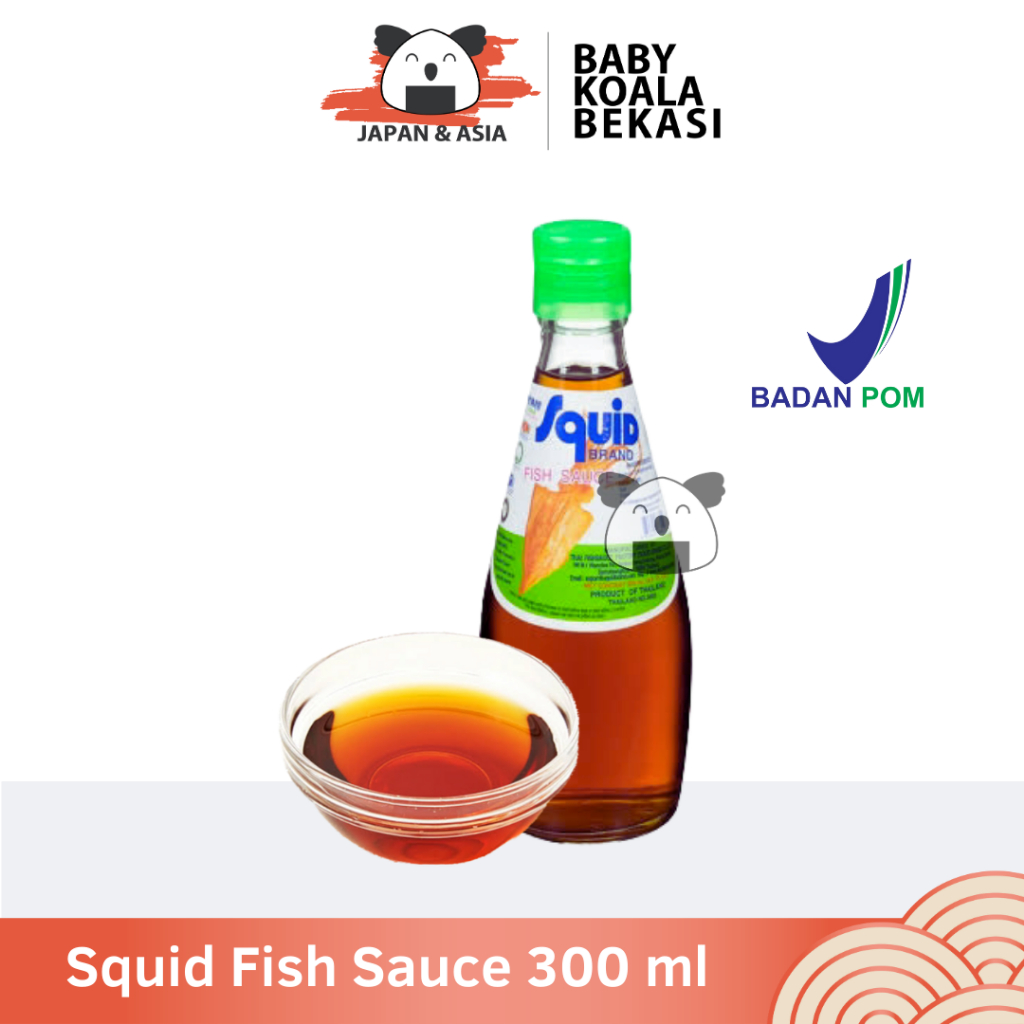 

SQUID BRAND Fish Sauce Kecap Ikan 300 ml Halal │ Saus Ikan Import Thailand - Bekasi