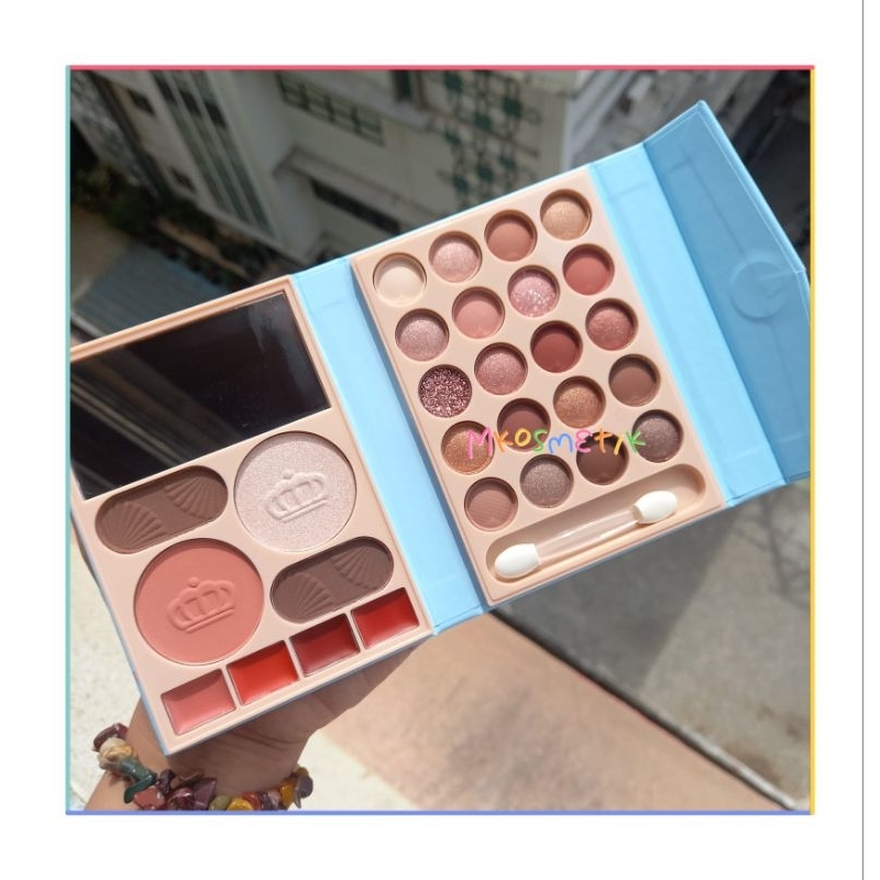 PROMOEYESHADOW PALET MAKE UP LENGKAP NO.8624FD