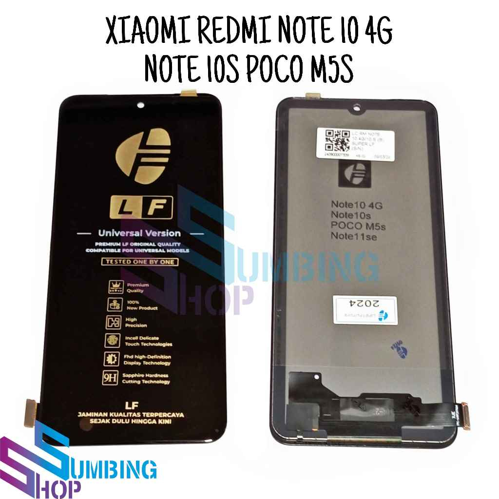 Lcd Redmi Note 10 4G Note 10s Poco M5s Original Touchscreen Fullset