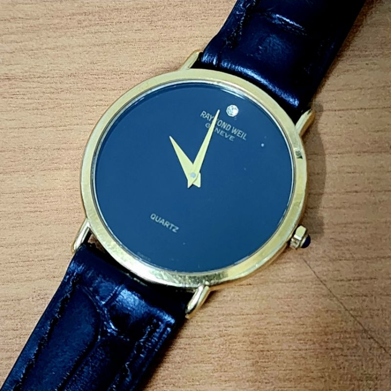 Jam tangan Branded RAYMOND WEIL 10M 5508 18k Gold Electroplated ORIGINAL