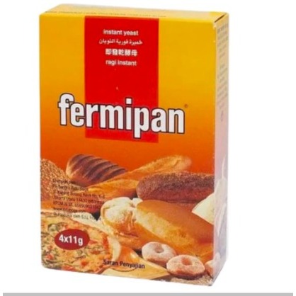 

Fermipan Instant Yeast 11 grx4 pcs/ Fermipan Brown 1 pack