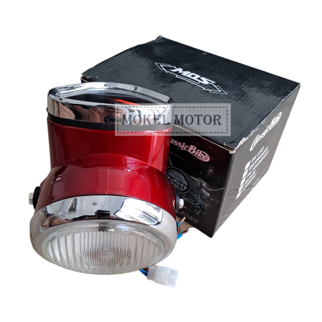 Batok Astra S90 Set Lampu Spido Batok S90 Merah - Mos