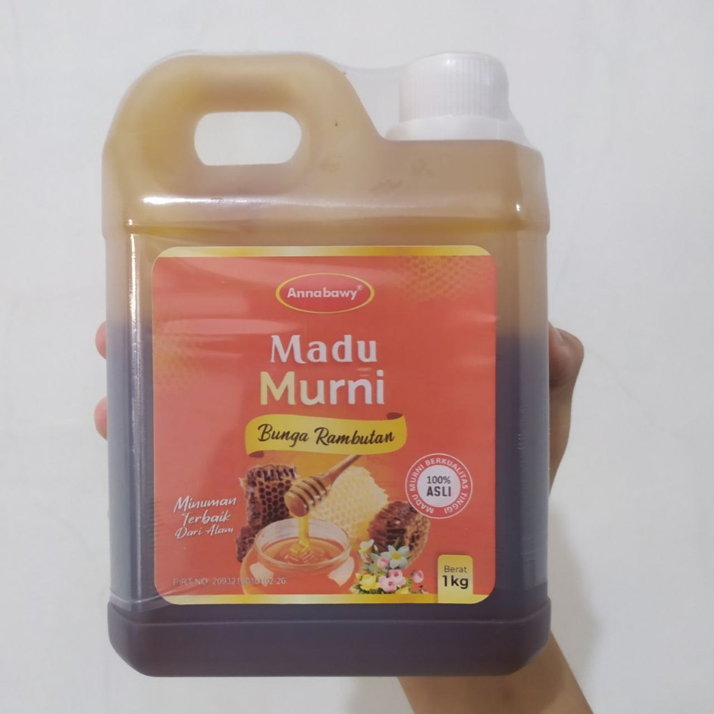 

Madu Murni Bunga Rambutan Nektar Annabawy {1kg Dan 500 g } + Sendok Kayu Gratis