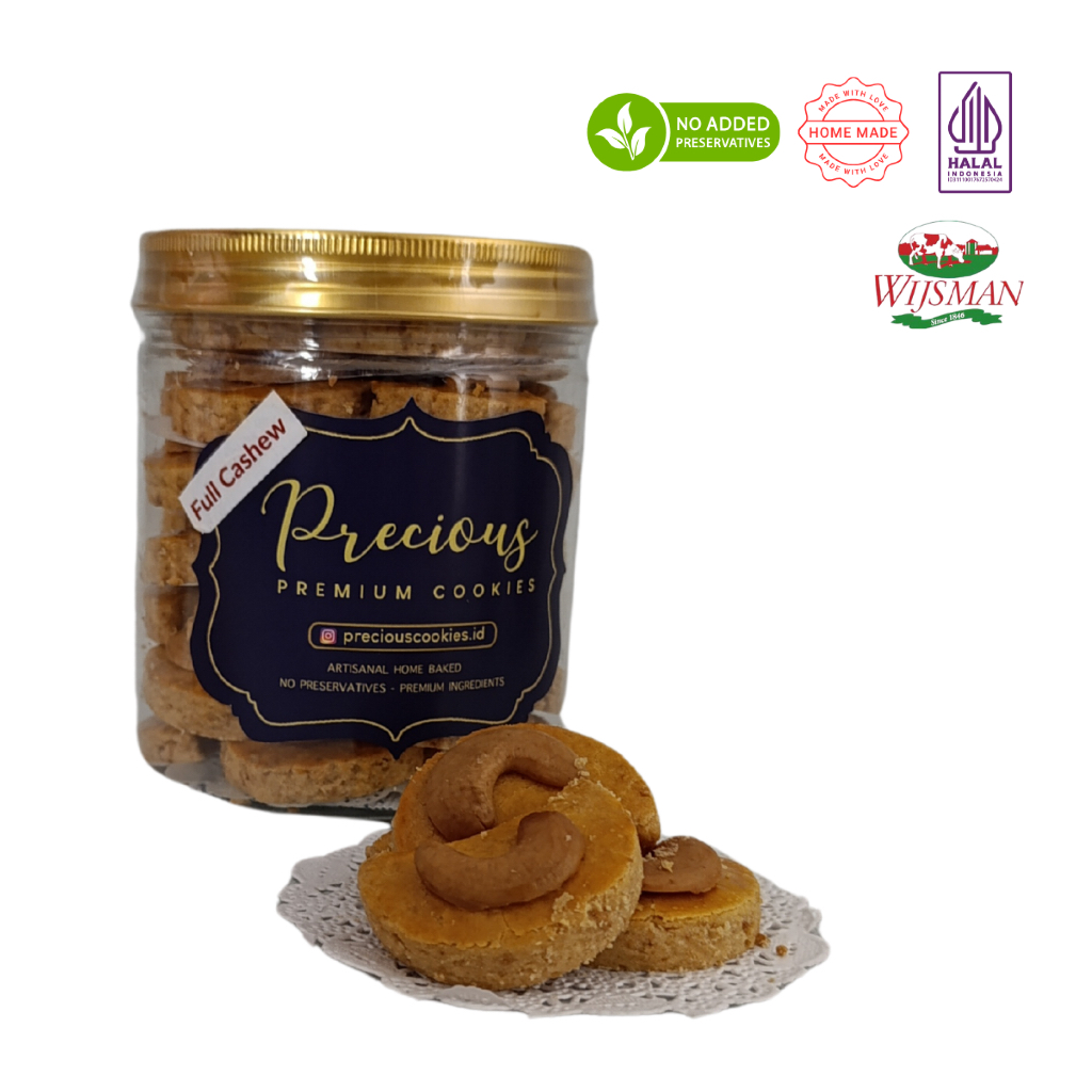 

kue kering kacang Mete Precious Premium Cookies