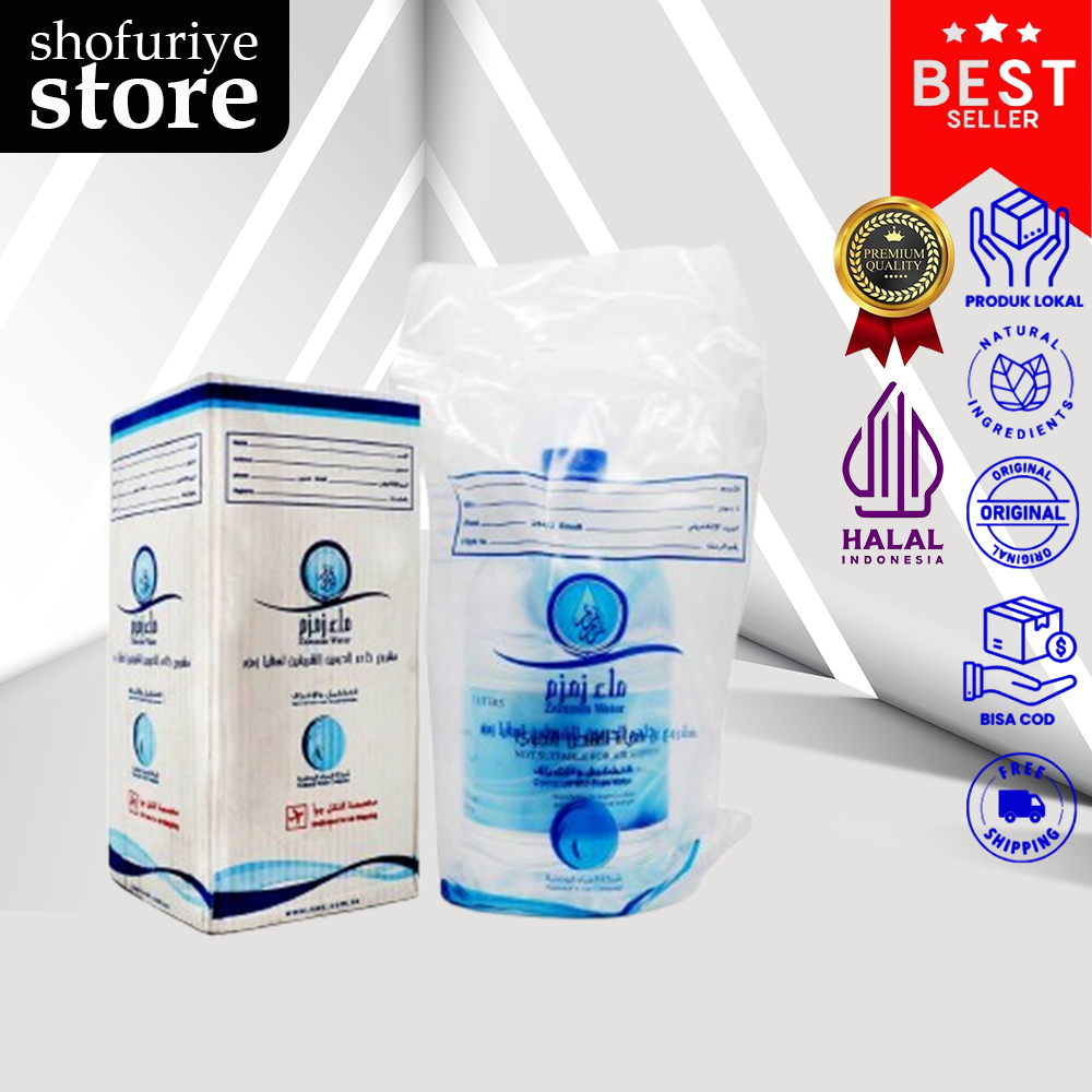 

Air Zam Zam 5 Liter Tanpa Campuran Original Oleh Oleh Haji Umroh