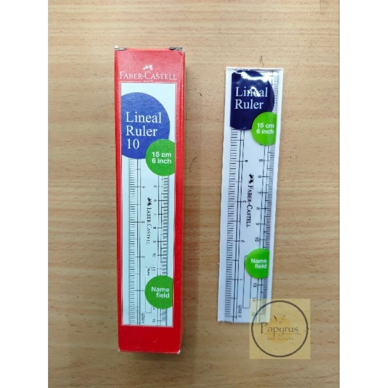 

Faber-Castell Ruler Scale 15 30 / Penggaris Mistar 15 30 cm