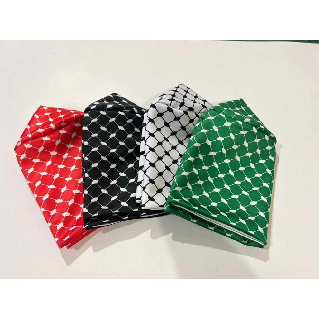 KUPIAH KUPLUK PALESTINE/PECI MOTIF DUA FUNGSI