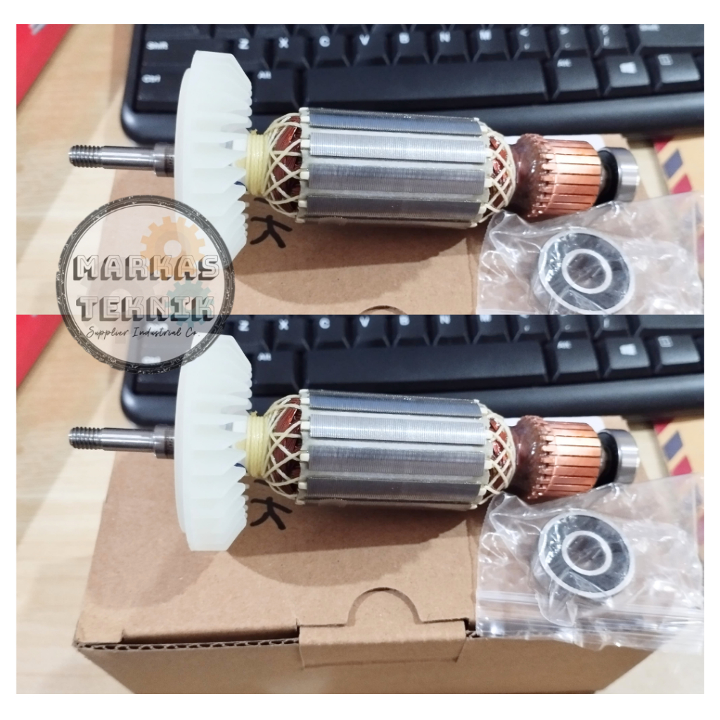 DCA ARMATURE Gurinda ASM15-100B / Angker Motor Dinamo Gerinda DCA ASM 15