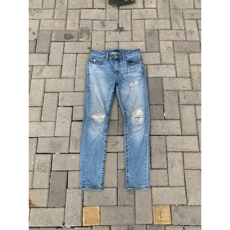uniqlo jeans blue