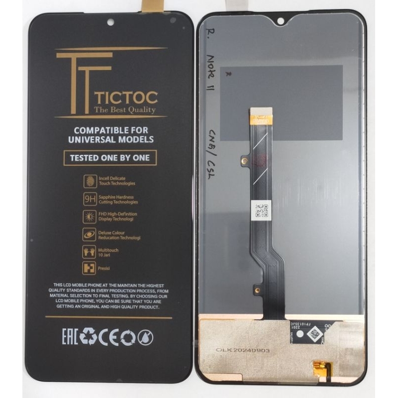 LCD TOUCHSCREEN INFINIX NOTE 11 NFC / X663 / X663B TICTOC