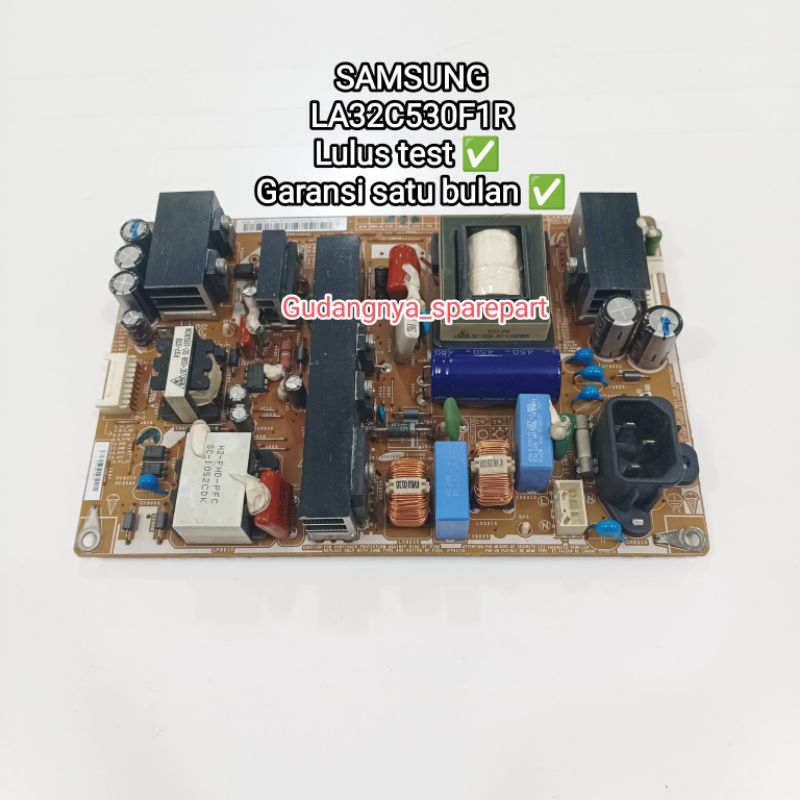 Psu Samsung LA32C530F1R LA32C530 power supply mesin tv regulator lcd tv