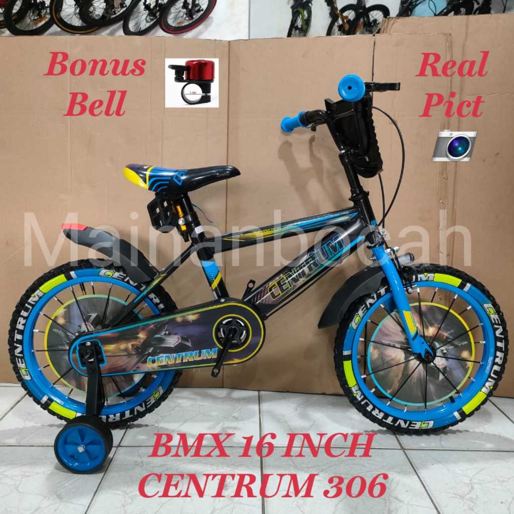 TERMURAH sepeda anak Centrum BMX 16 Inch 306 sepeda anak laki laki bmx 16 centrum 306