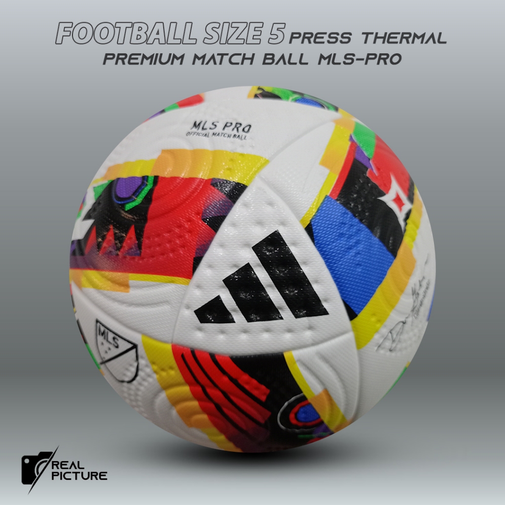 Bola Sepak Size 5 ADIDAS MLS PRO Asli Premium Bola Sepak Ori Press TSBE Import Empuk
