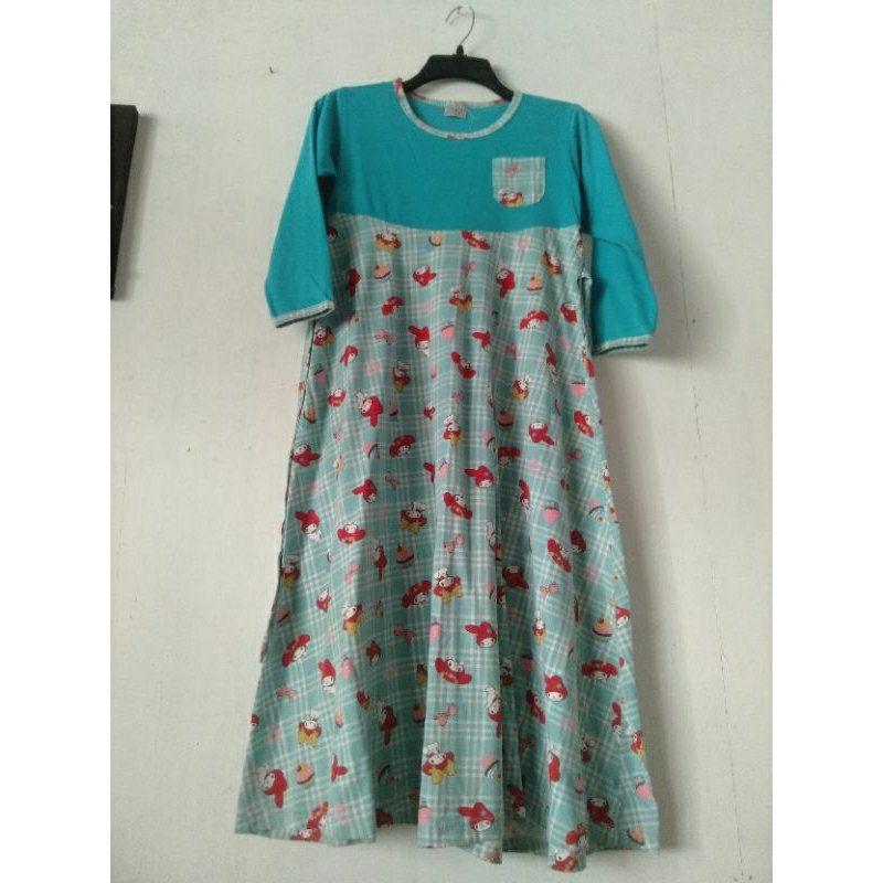 gamis kaos anak/remaja pl